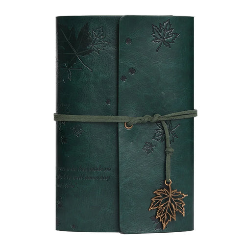 Fallen Leaf Spiral Journal