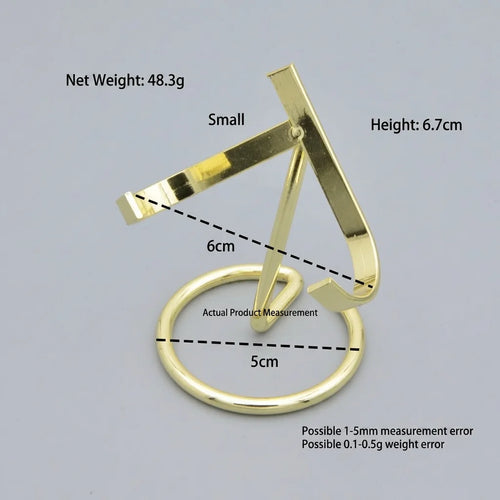Modern Metal Crystal Display Stand