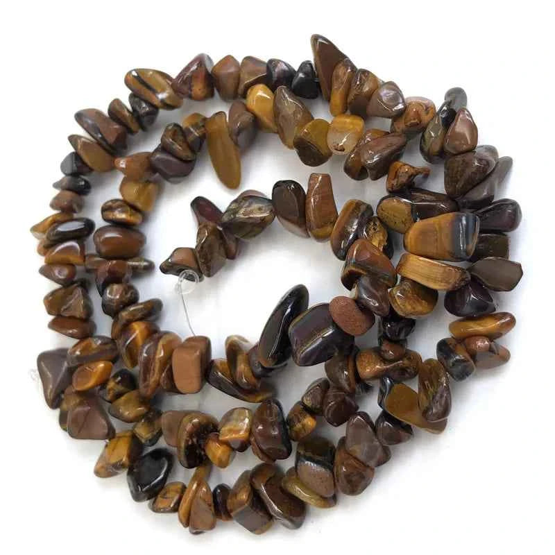 Natural Crystal Chip Bracelet