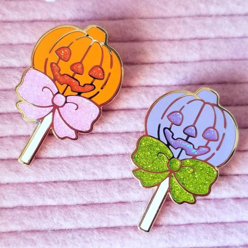 Spooky Halloween Enamel Pins