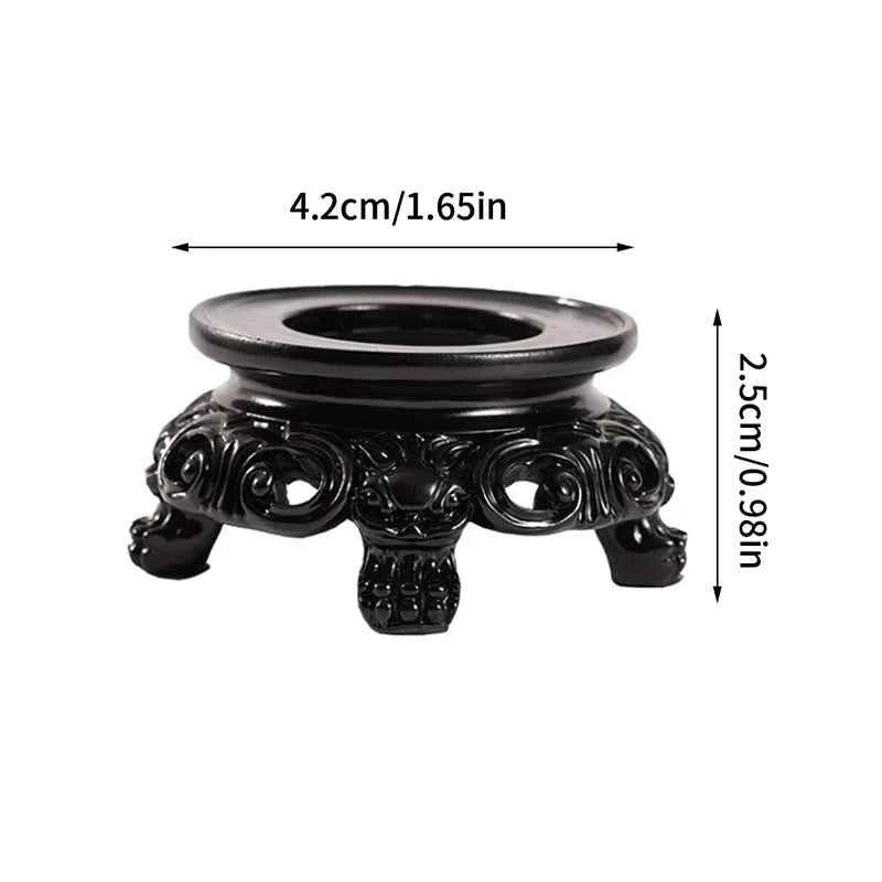 Branch Wood Crystal Ball Display Stand