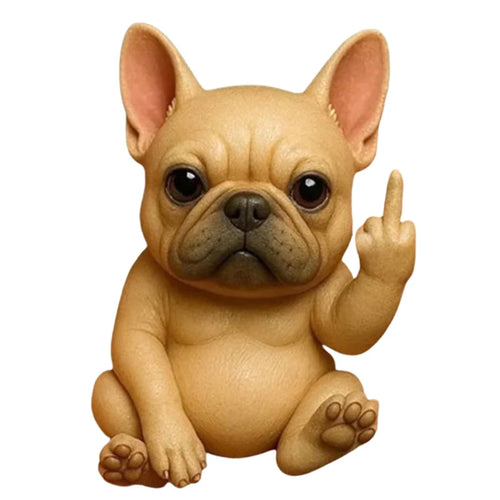 Sassy Middle Finger Animal Figurine