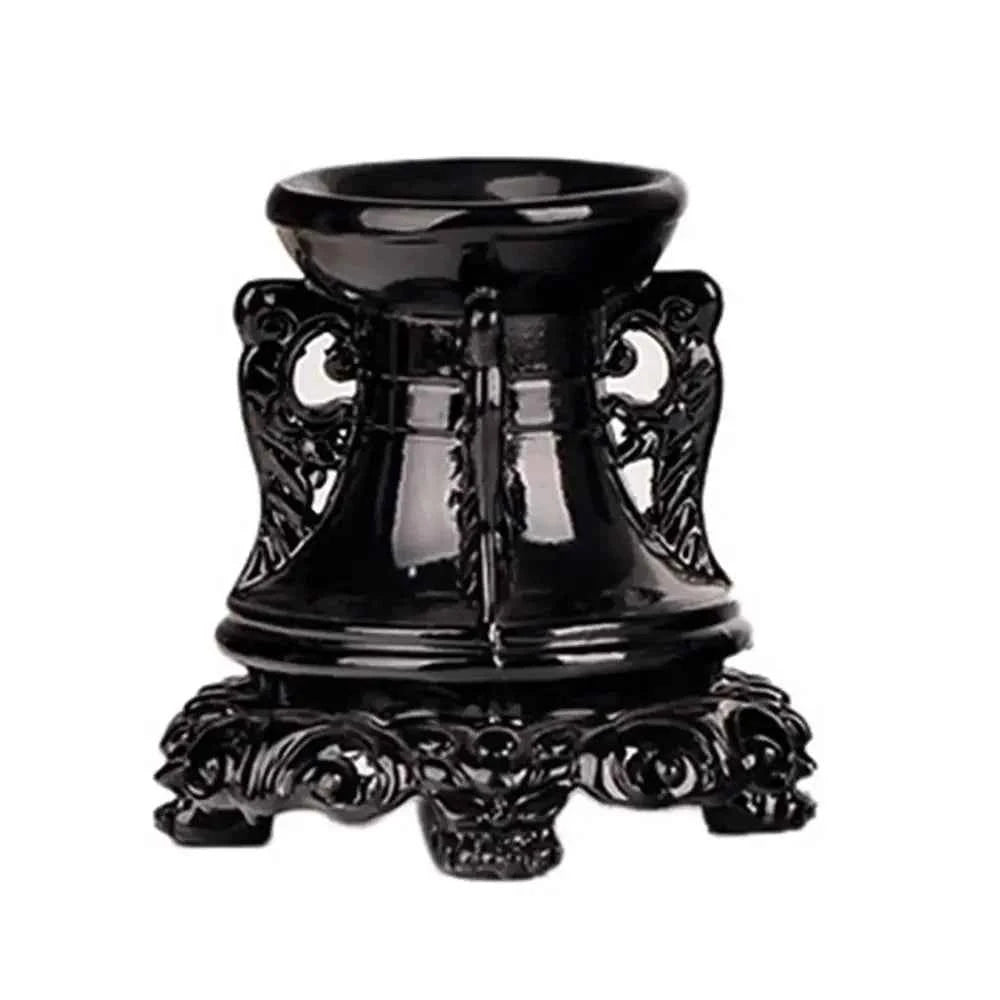 Clear Crystal & Mineral Display Stand