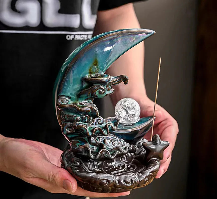 Moon & Sun Incense Burner