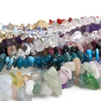 Natural Crystal Chip Bracelet