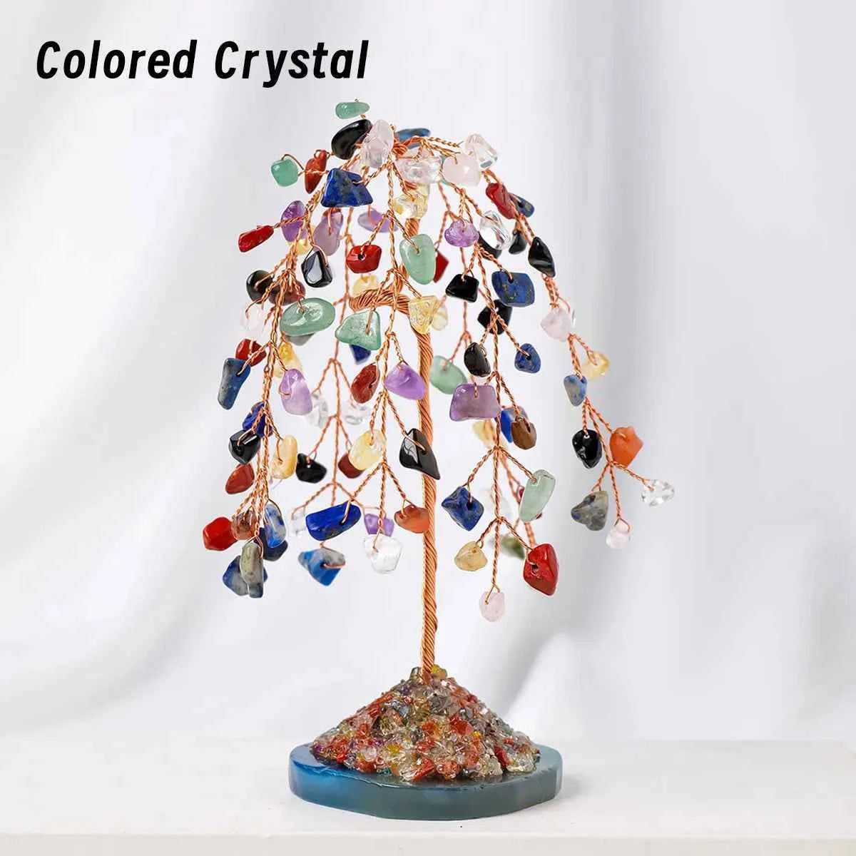 Weeping Willow Crystal Money Tree – Choose Your Stone