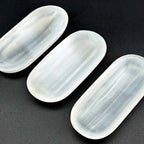 Natural Selenite Crystal Charging Bowl