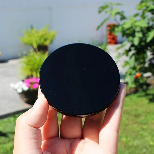 Black Obsidian Scrying Mirror