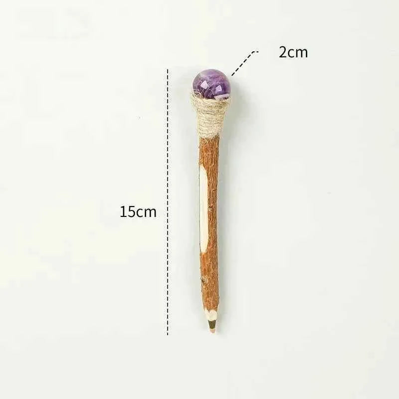 Natural Crystal Ballpoint Pen
