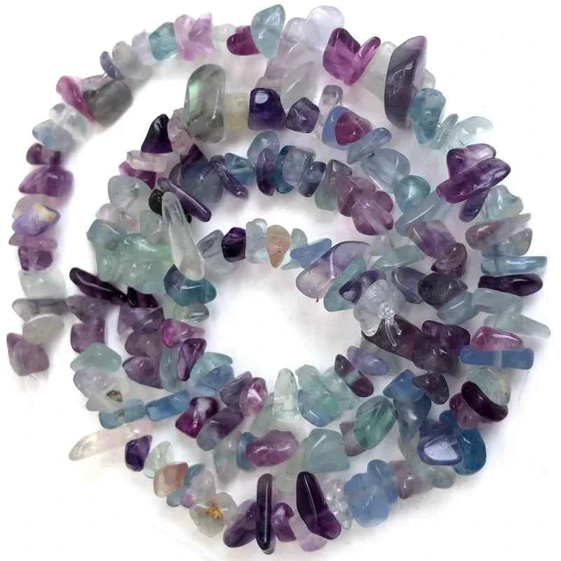 Natural Crystal Chip Bracelet