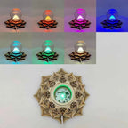 Lotus Crystal Sphere Display Base