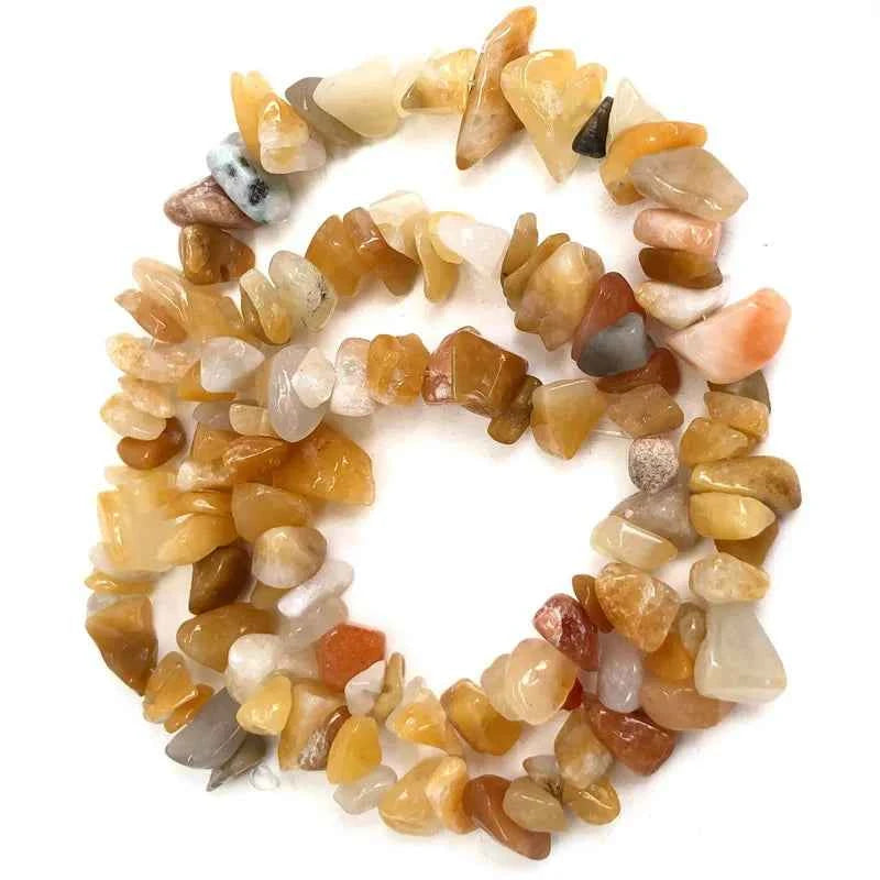 Natural Crystal Chip Bracelet
