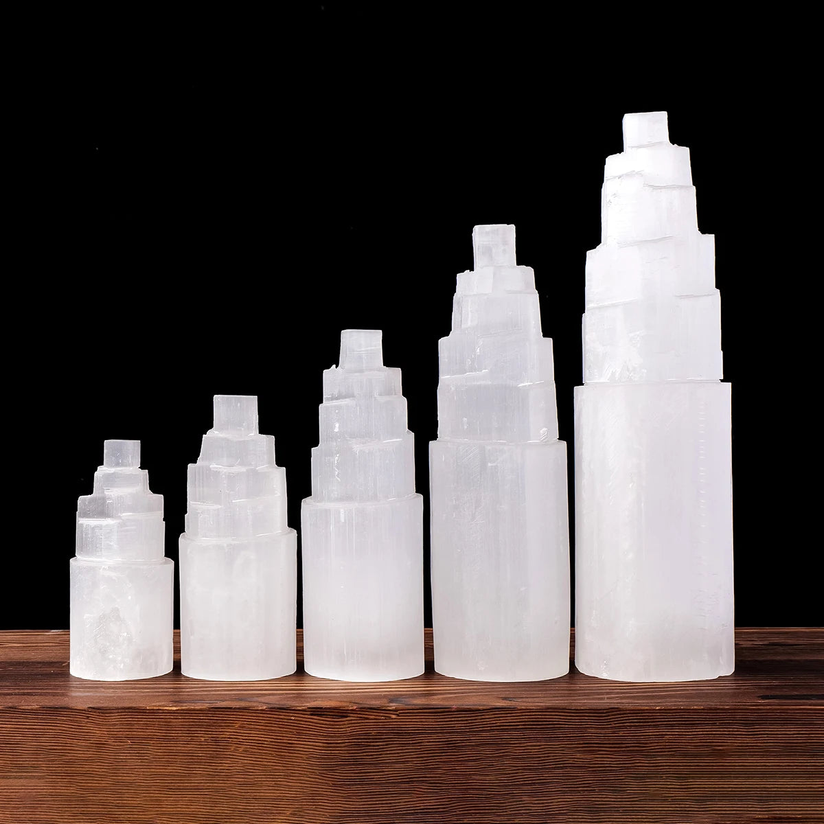 Natural Selenite Tower