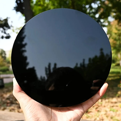 Black Obsidian Scrying Mirror