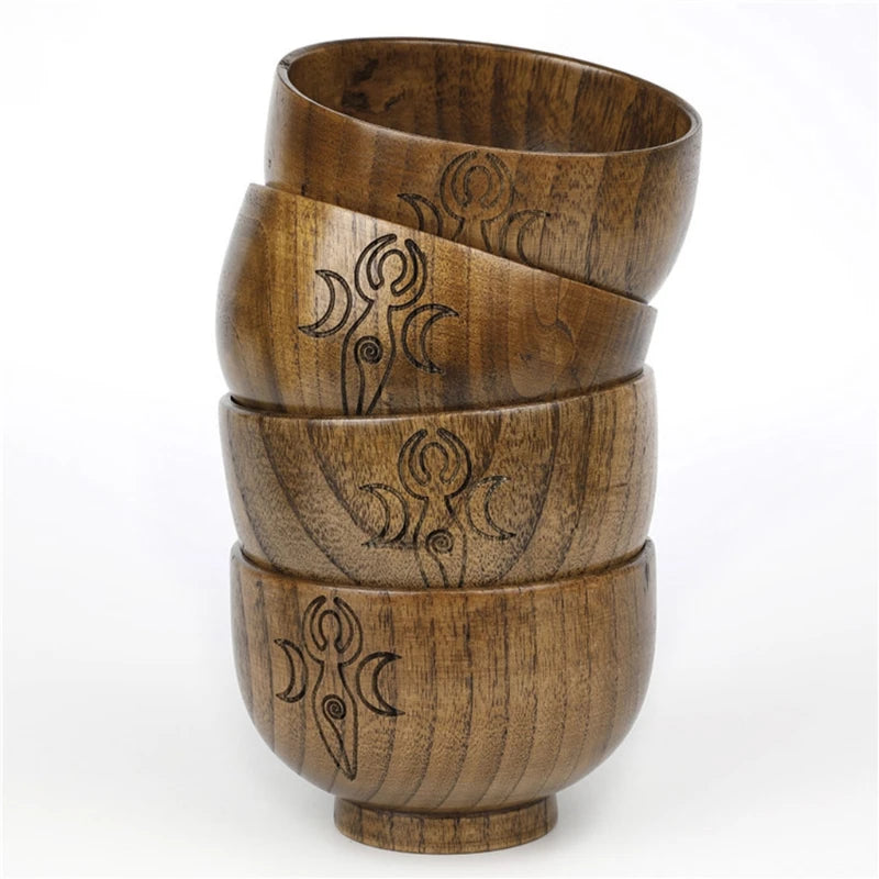 Handmade Wooden Altar Bowl – product view 3