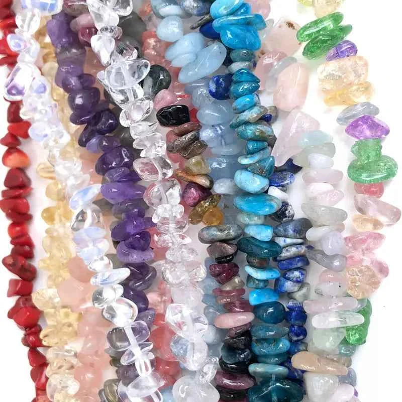Natural Crystal Chip Bracelet