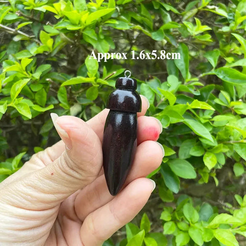 Natural Egyptian Wood Divination Pendulum