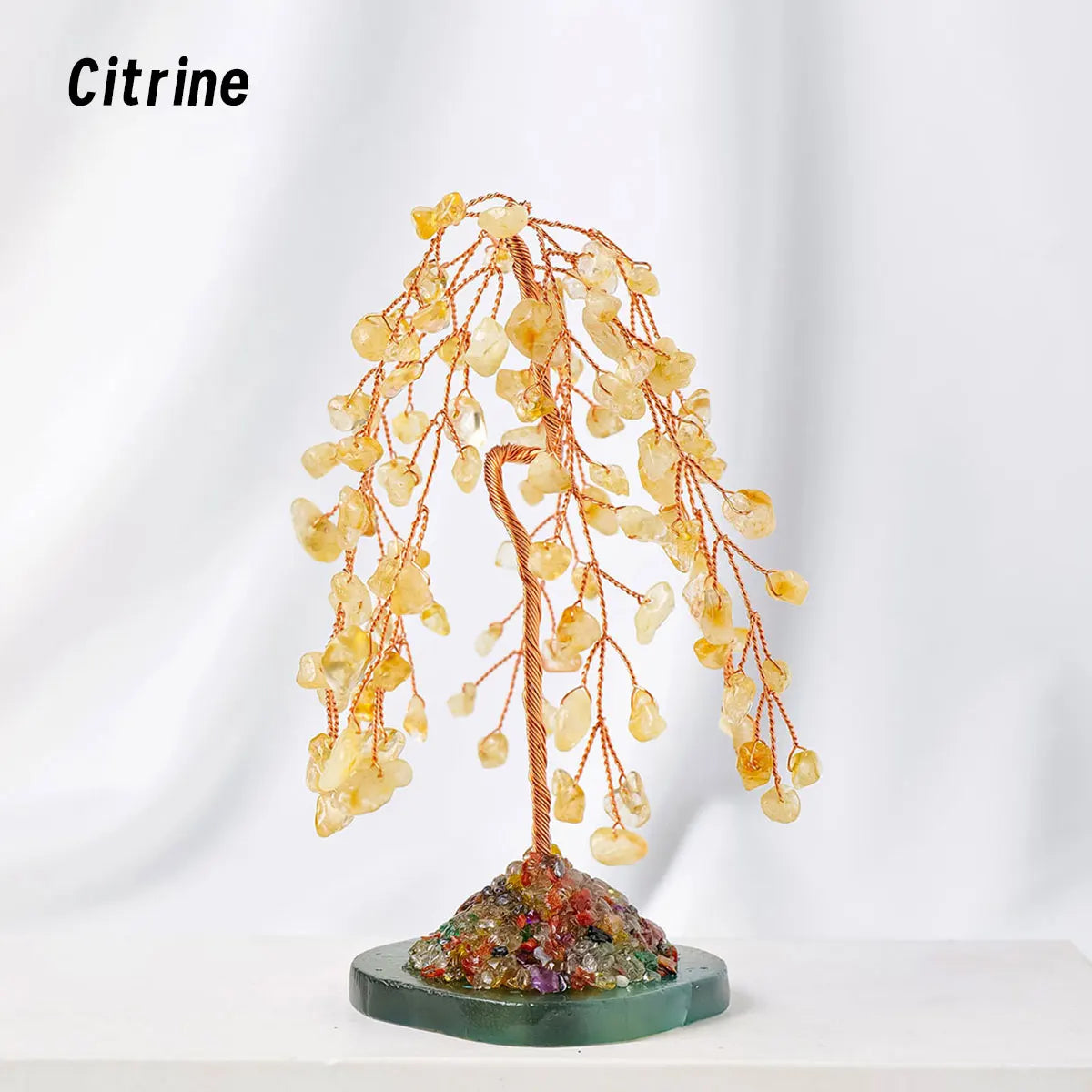 Weeping Willow Crystal Money Tree – Choose Your Stone