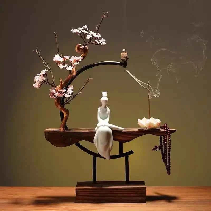 Zen Backflow Incense Burner