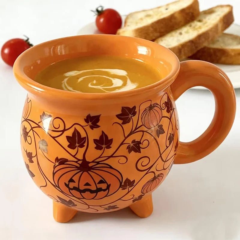 Pumpkin Ceramic Mug – Halloween Designs