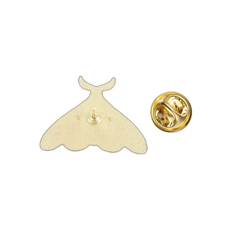 Witchy Moth Enamel Pins