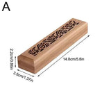 Natural Bamboo Incense Burner Box