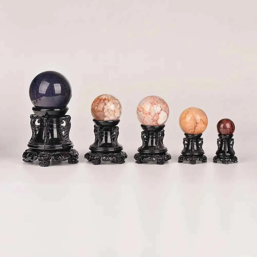 Clear Crystal & Mineral Display Stand