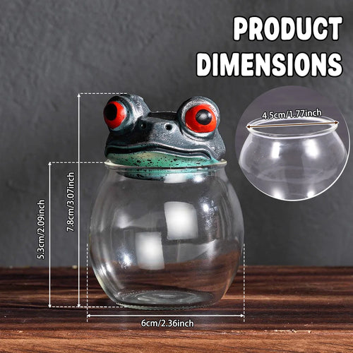 Witchy Frog Spice Jar