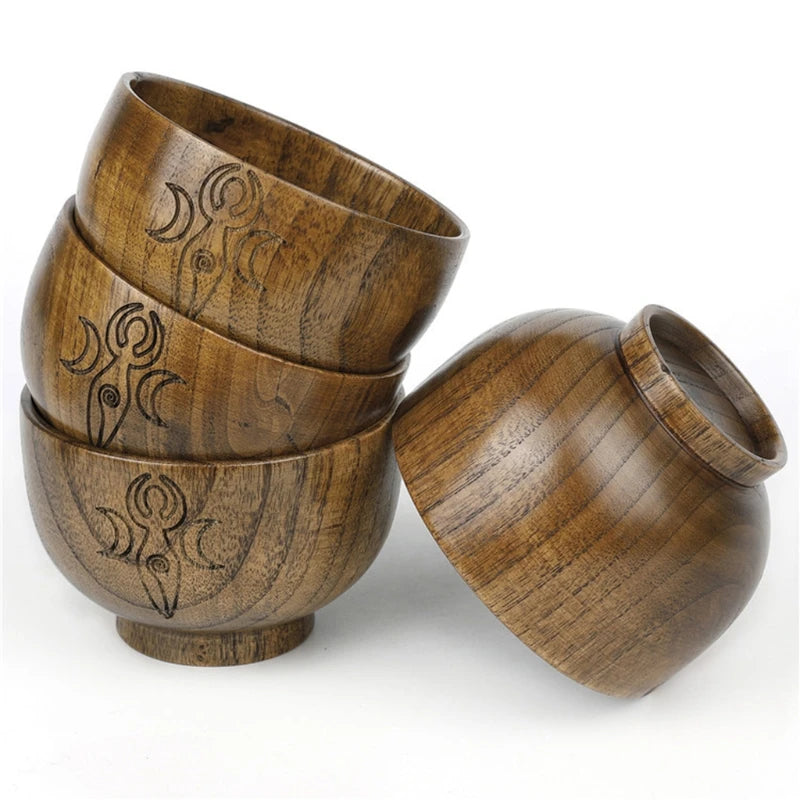 Handmade Wooden Altar Bowl – product view 2