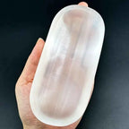 Natural Selenite Crystal Charging Bowl