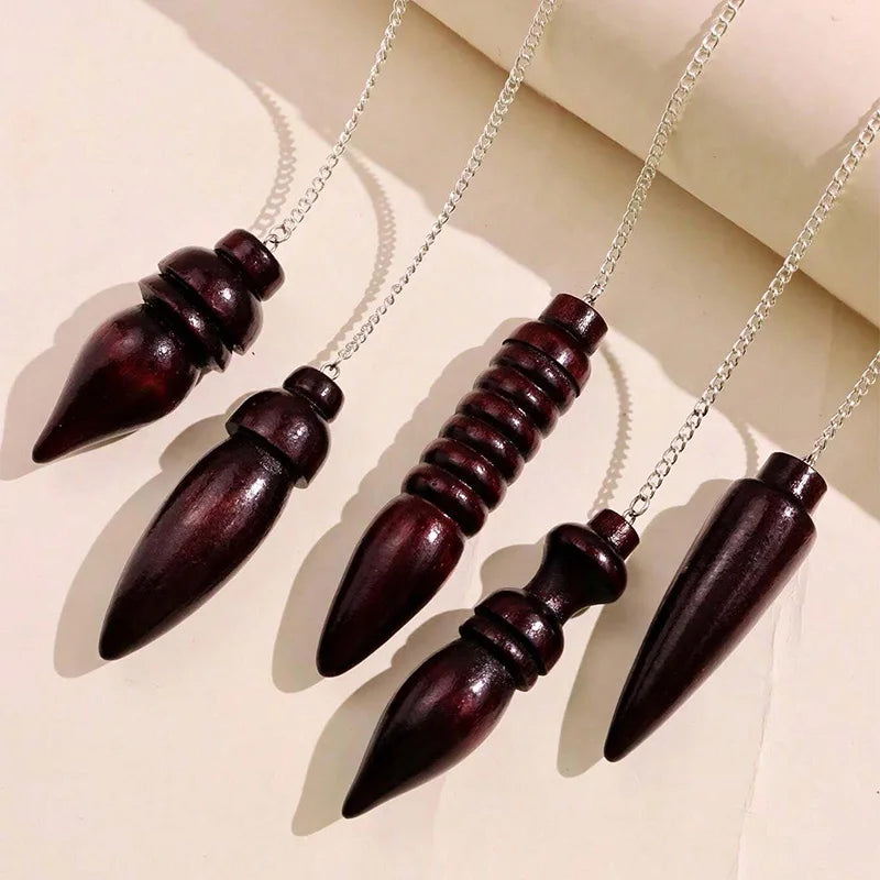 Natural Egyptian Wood Divination Pendulum