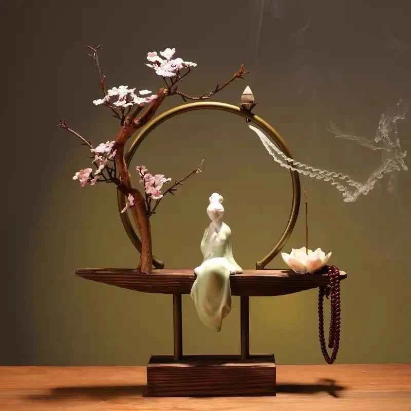 Zen Backflow Incense Burner