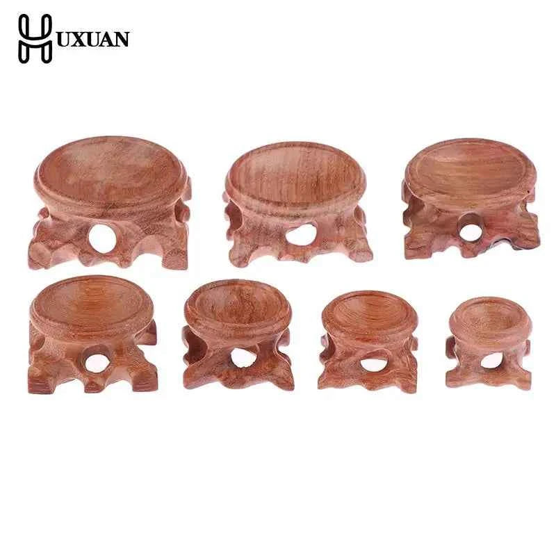 Branch Wood Crystal Ball Display Stand