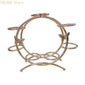 Arched Metal Crystal Sphere Display Stand