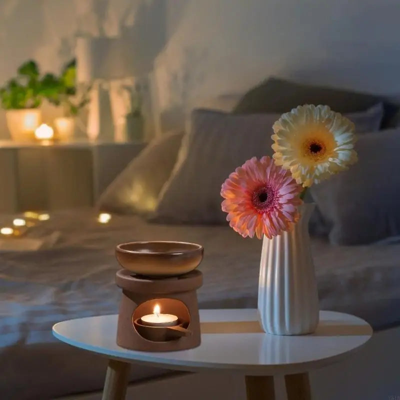 Ceramic Essential Oil & Wax Melt Warmer