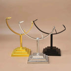 Adjustable Crystal Moon Display Stand