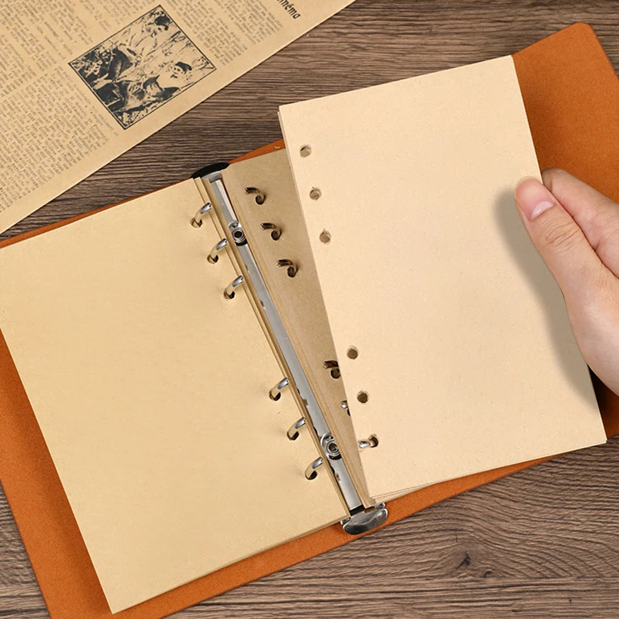 Fallen Leaf Spiral Journal