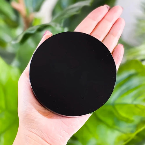 Black Obsidian Scrying Mirror