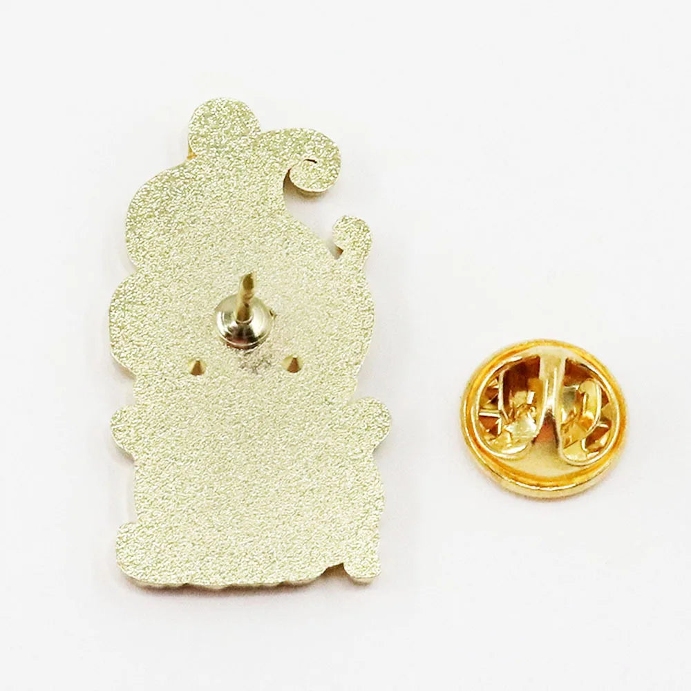 Witch Cauldron Enamel Pin – product view 2