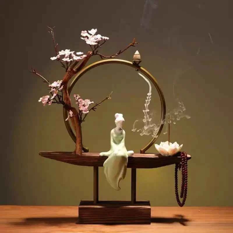 Zen Backflow Incense Burner