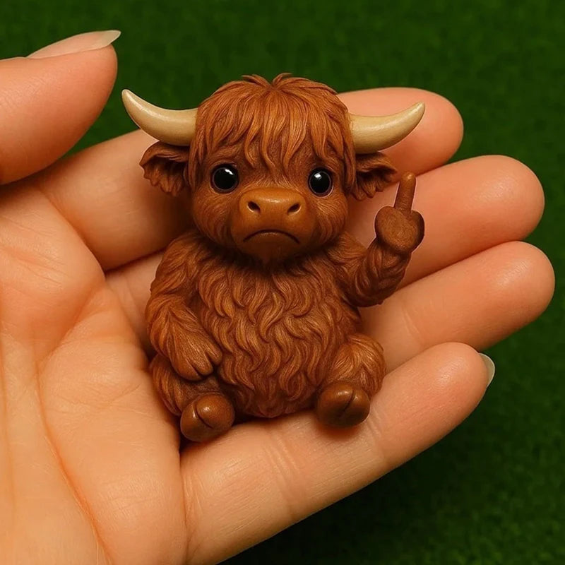 Sassy Middle Finger Animal Figurine