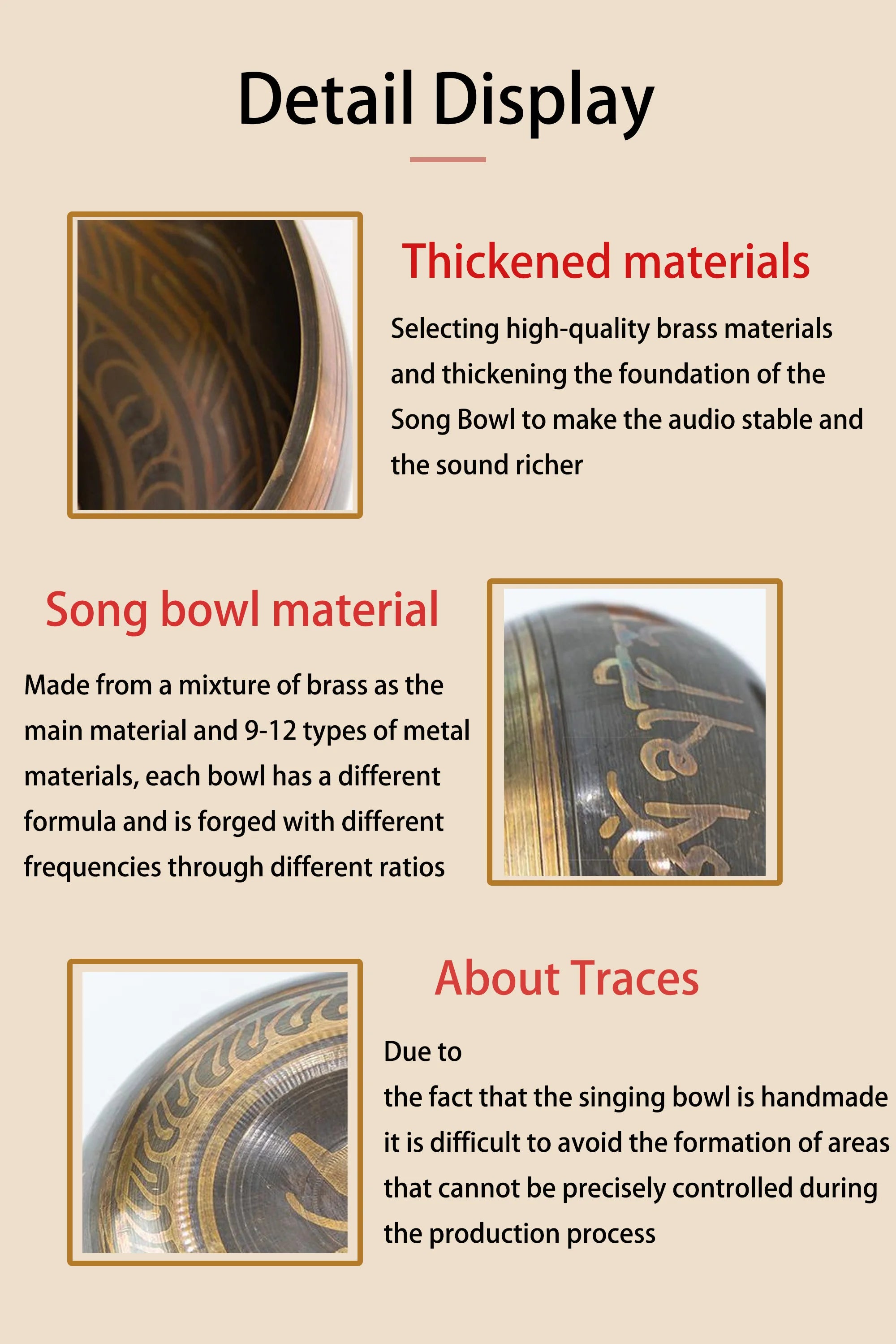 Tibetan Singing Bowl - Multiple Sizes