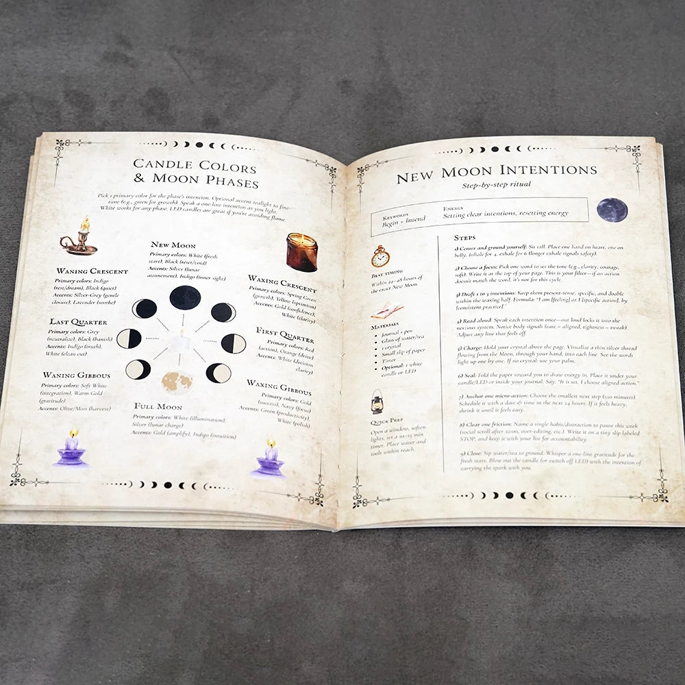 Moon Magic Journal & Lunar Spellbook – product view 2