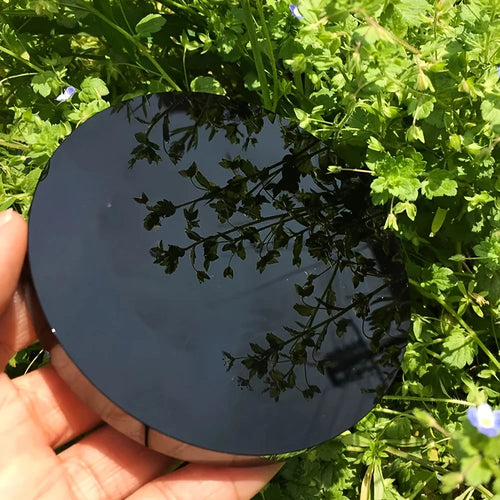 Black Obsidian Scrying Mirror
