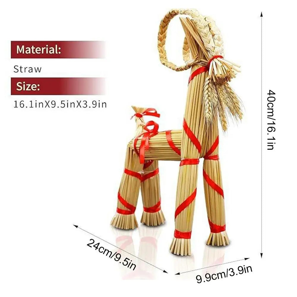Traditional Straw Yule Goat - The Elemental Path