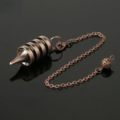 Copper Metal Pendulum for Divination & Energy Work