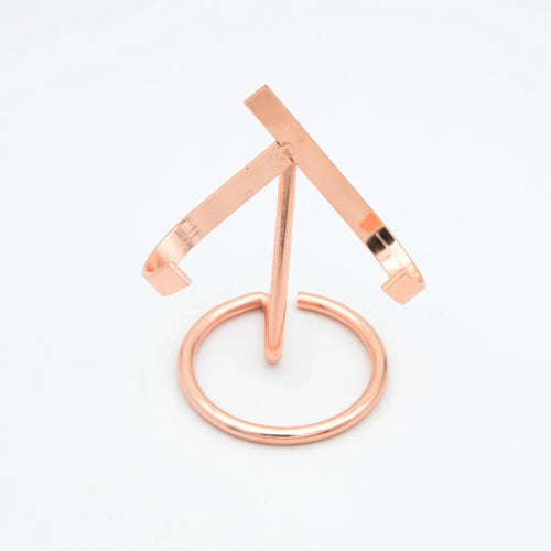 Modern Metal Crystal Display Stand