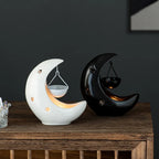 Moon Ceramic Essential Oil Burner