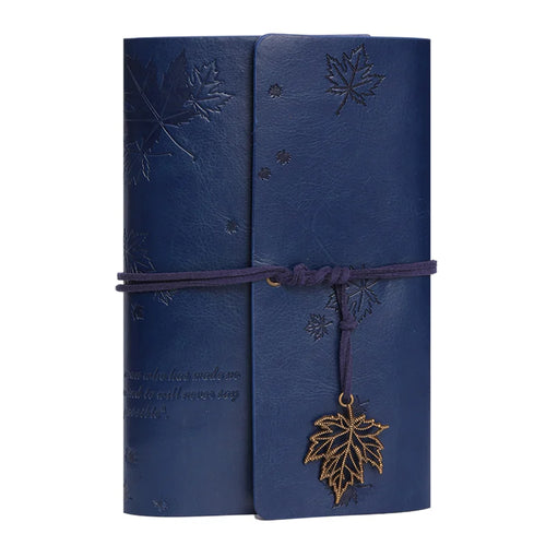 Fallen Leaf Spiral Journal