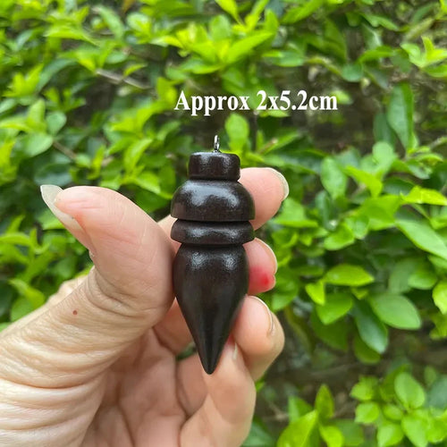Natural Egyptian Wood Divination Pendulum